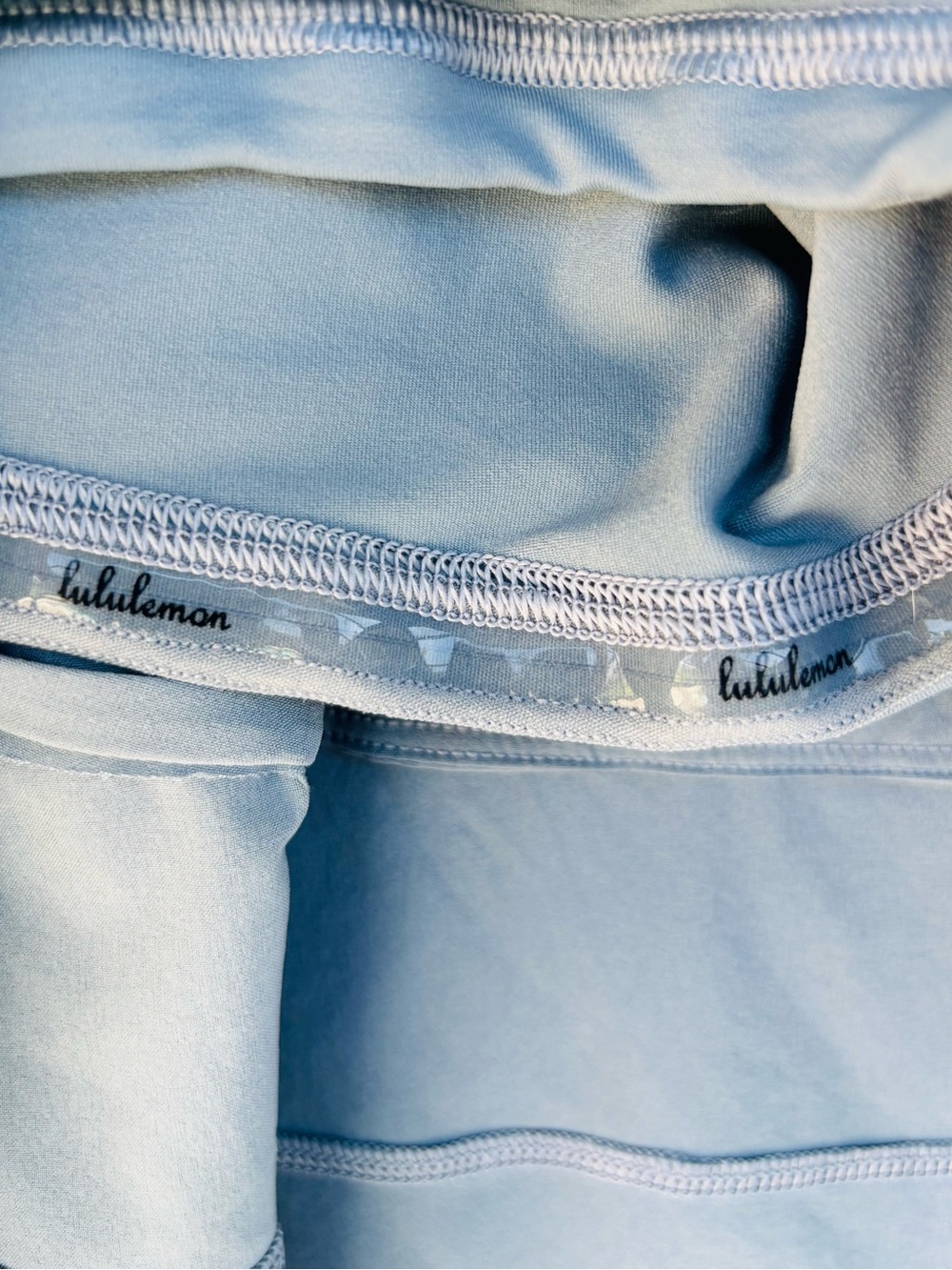 Lululemon longer (tall) Pace Rival athletic skirt/skort with inside media pocket - Picture 10 of 10